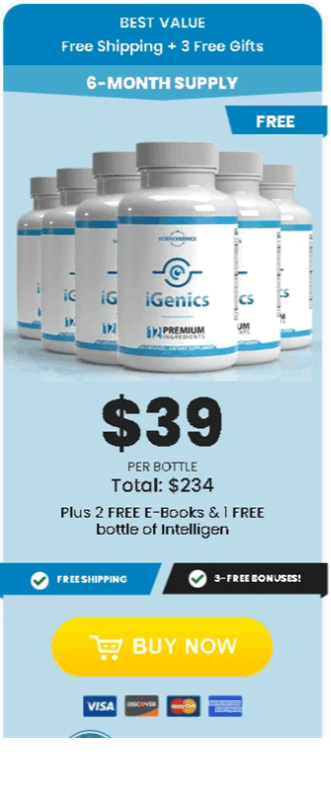 iGenics Vision supplement Price